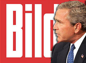 George Bush und die Bild Zeitung