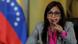 Venezuelas Außenministerin Delcy Rodriguez in Caracas