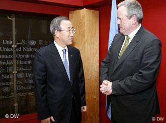 Deutsche Welle UN Erik Bettermann und Ban Ki moon